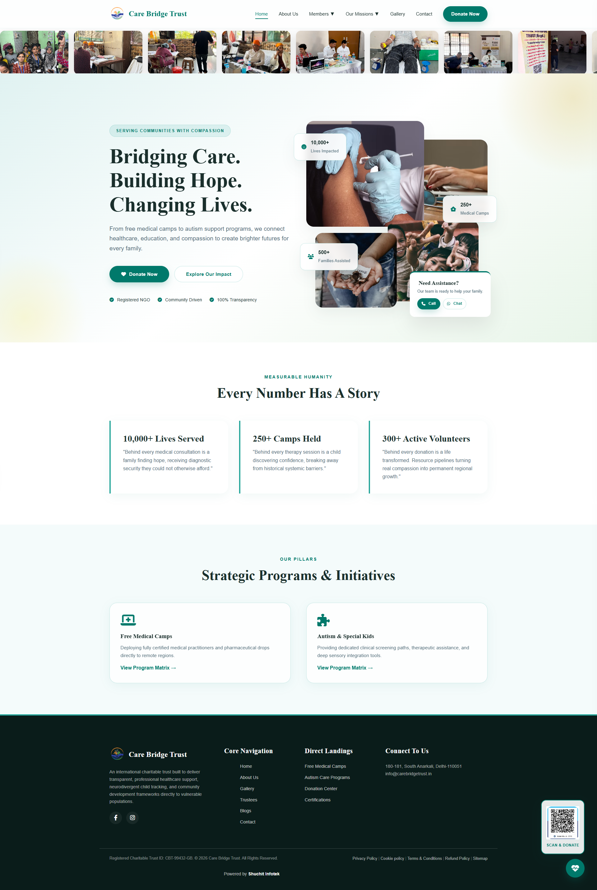 Rank on Google website full page preview